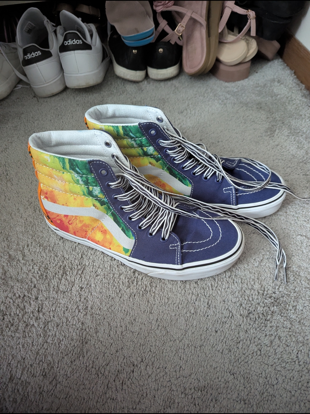 Vans X Crayola High-Top Sneakers